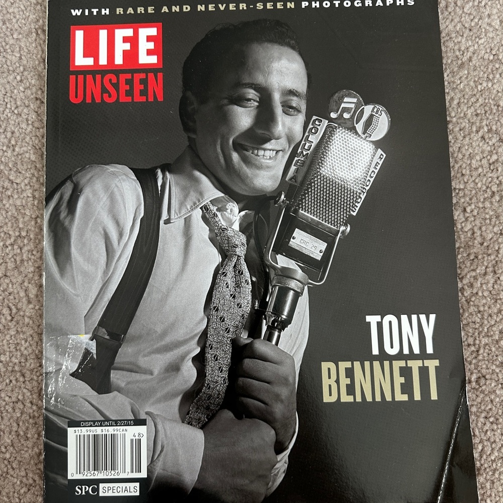 Life Magazine: Unseen Tony Bennett